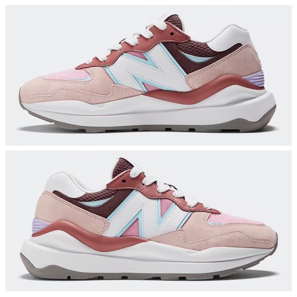 New Balance 57/40 Retro Running Shoes / Sneakers - Pink Sand